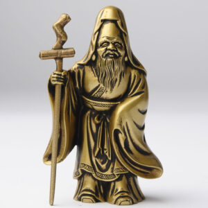 福禄寿 合金製 牧田秀雲原型